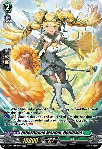 Inheritance Maiden, Hendrina — D-BT01/SP23EN — SP — English