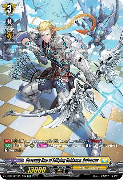 Heavenly Bow of Edifying Guidance, Refuerzos — D-BT02/SP07EN — SP — English