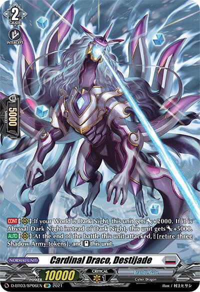 Cardinal Draco, Destijade — D-BT03/SP06EN — SP — English