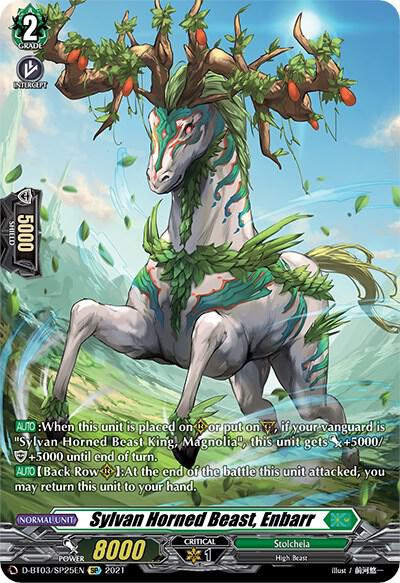 Sylvan Horned Beast, Enbarr — D-BT03/SP25EN — SP — English