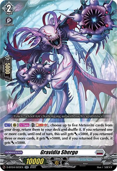 Gravidia Shergo — D-BT04/023EN — RR — English