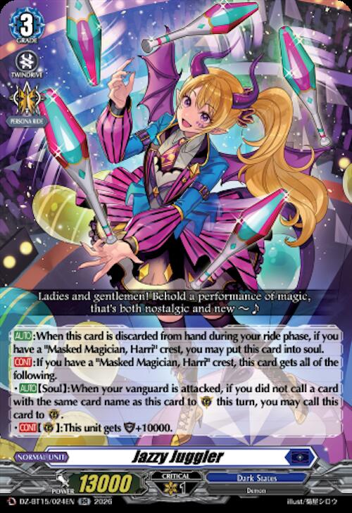 Jazzy Juggler — DZ-BT15/024EN — RR — English