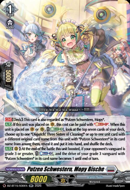 Putzen Schwestern, Mopy Bische — DZ-BT15/030EN — RR — English