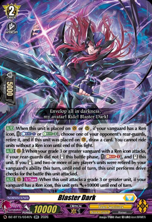 Blaster Dark — DZ-BT15/034EN — RR — English