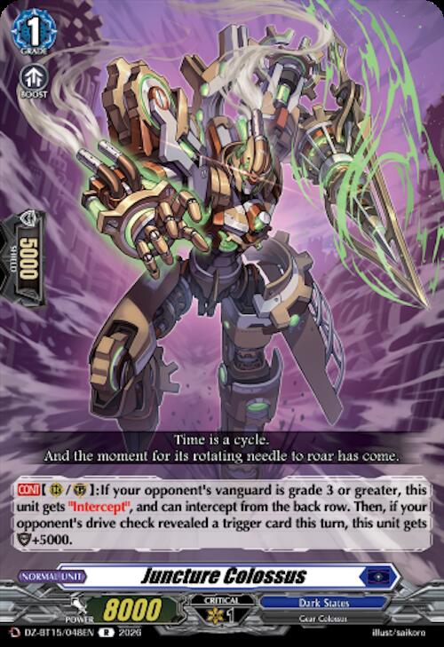 Juncture Colossus — DZ-BT15/048EN — R — English
