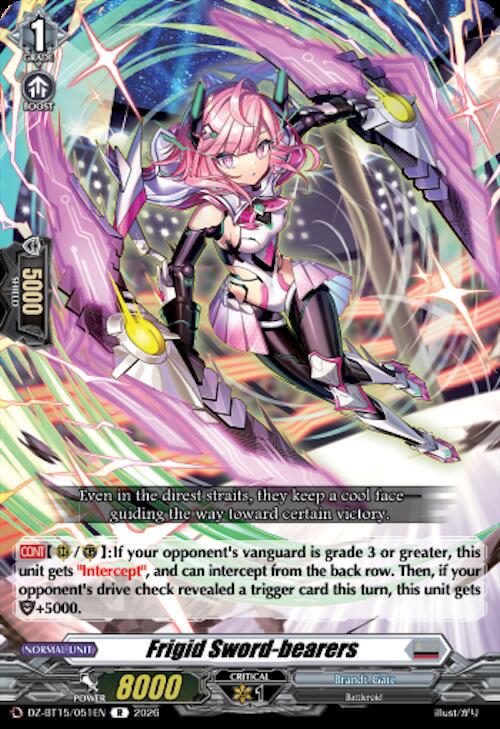 Frigid Sword-bearers — DZ-BT15/051EN — R — English