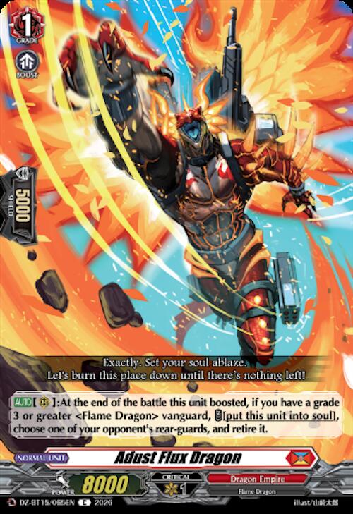Adust Flux Dragon — DZ-BT15/065EN — C — English