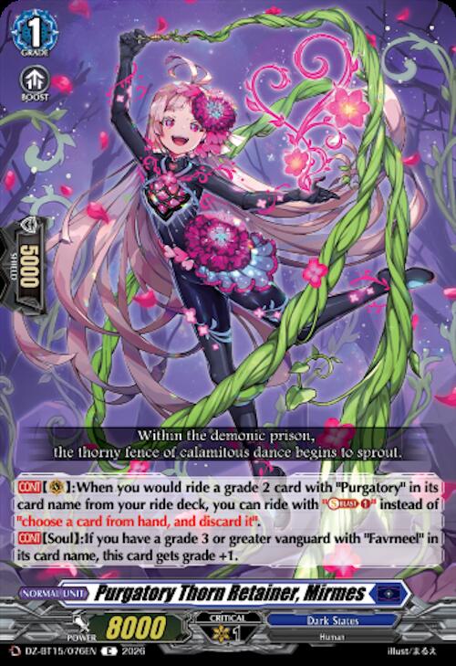 Purgatory Thorn Retainer, Mirmes — DZ-BT15/076EN — C — English