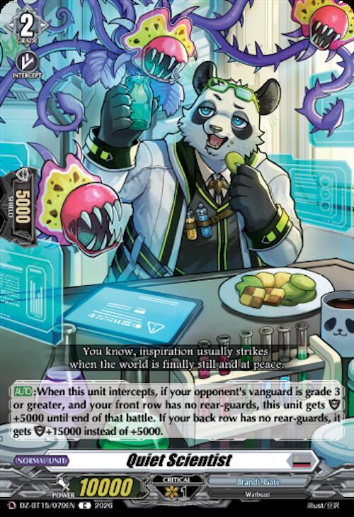 Quiet Scientist — DZ-BT15/079EN — C — English