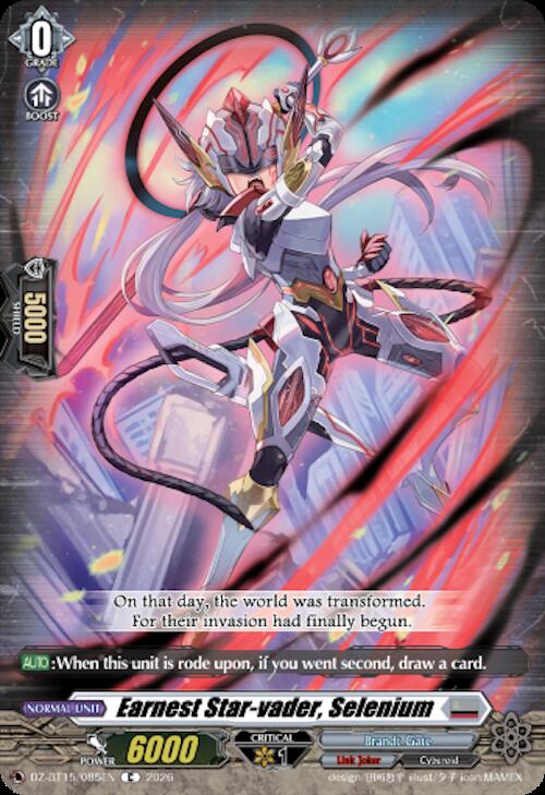 Earnest Star-vader, Selenium — DZ-BT15/085EN — C — English