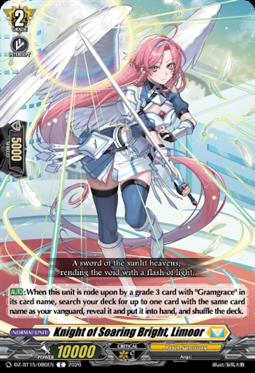 Knight of Soaring Bright, Limoor — DZ-BT15/086EN — C — English
