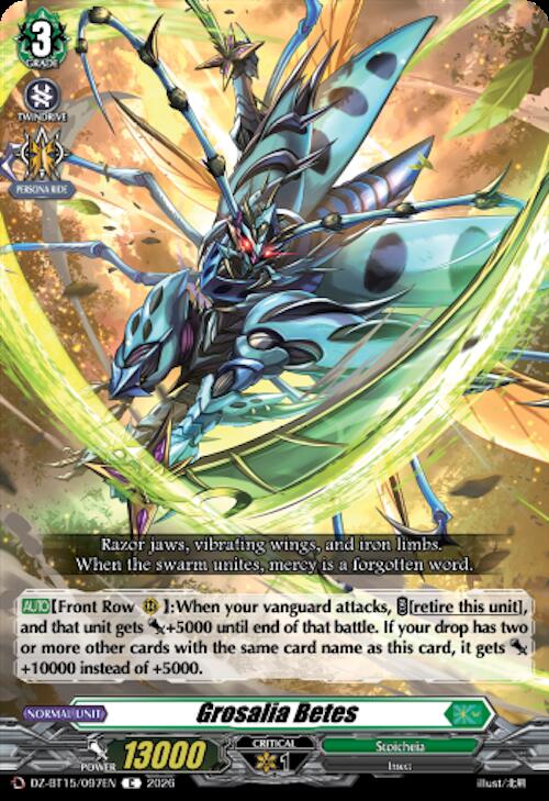 Grosalia Betes — DZ-BT15/097EN — C — English