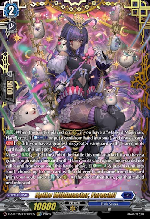 Spike Wildmaster, Farnchit — DZ-BT15/FFR08EN — FFR — English