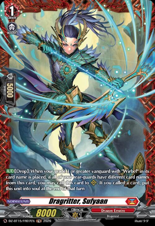 Dragritter, Sufyaan — DZ-BT15/FR07EN — FR — English