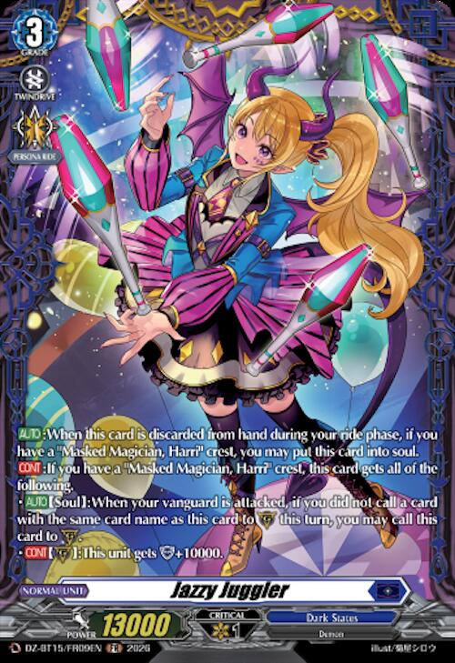 Jazzy Juggler — DZ-BT15/FR09EN — FR — English