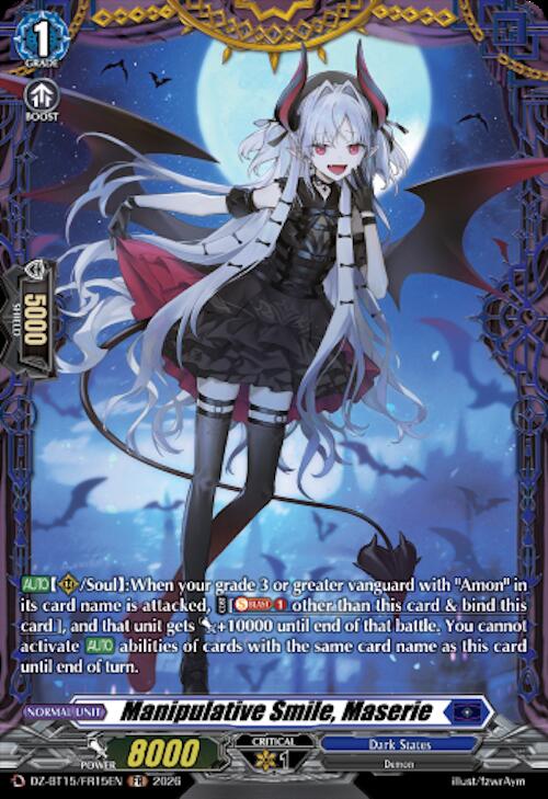Manipulative Smile, Maserie — DZ-BT15/FR15EN — FR — English
