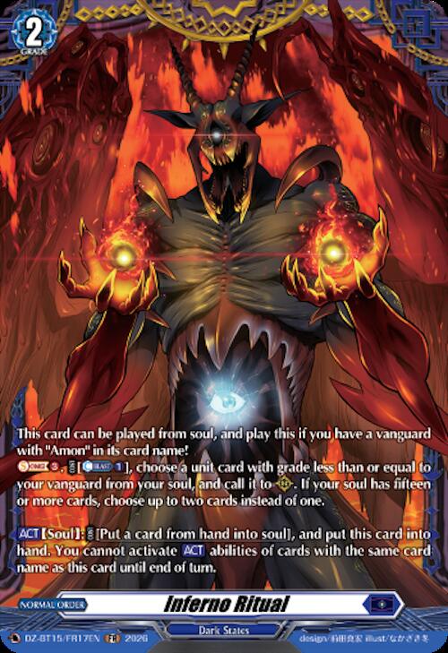 Inferno Ritual — DZ-BT15/FR17EN — FR — English