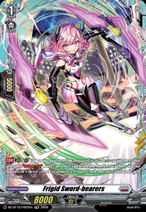 Frigid Sword-bearers — DZ-BT15/FR23EN — FR — English