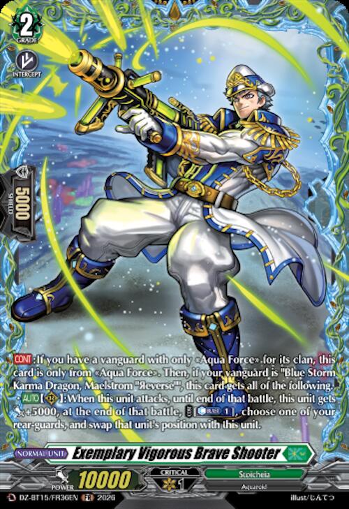 Exemplary Vigorous Brave Shooter — DZ-BT15/FR36EN — FR — English