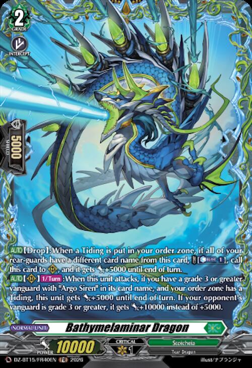 Bathymelaminar Dragon — DZ-BT15/FR40EN — FR — English