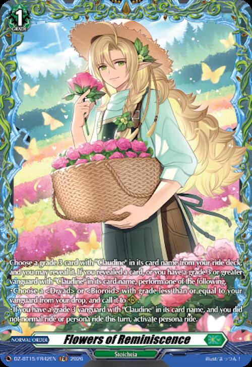 Flowers of Reminiscence — DZ-BT15/FR42EN — FR — English