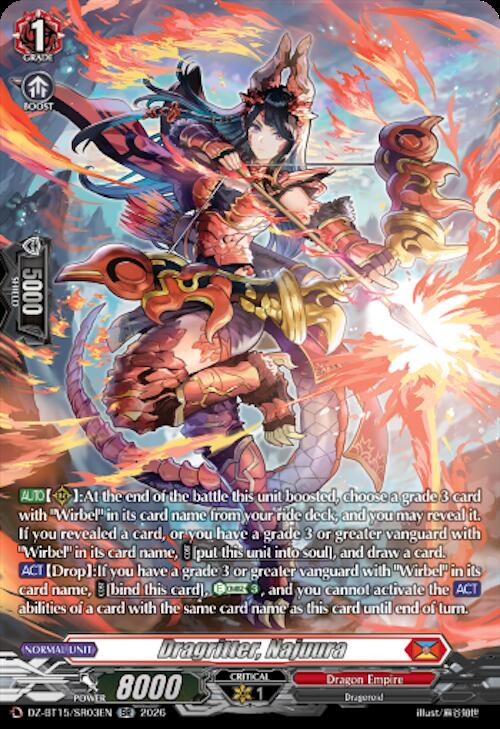 Dragritter, Najuura — DZ-BT15/SR03EN — SR — English