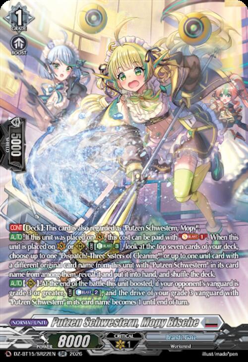 Putzen Schwestern, Mopy Bische — DZ-BT15/SR22EN — SR — English