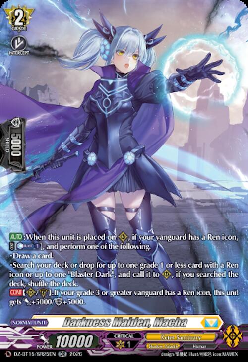Darkness Maiden, Macha — DZ-BT15/SR25EN — SR — English