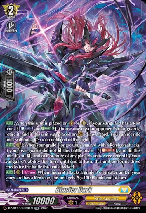 Blaster Dark — DZ-BT15/SR30EN — SR — English