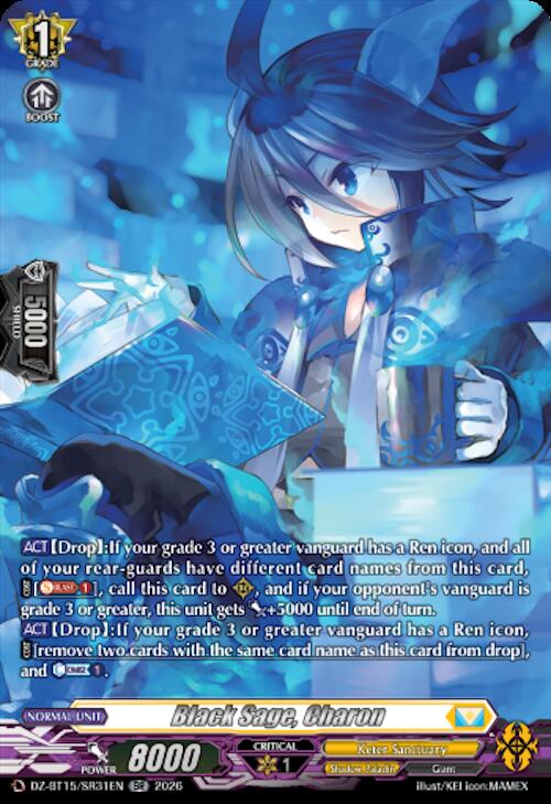 Black Sage, Charon — DZ-BT15/SR31EN — SR — English