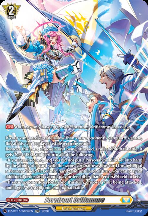 Forefront Oriflamme — DZ-BT15/SR32EN — SR — English