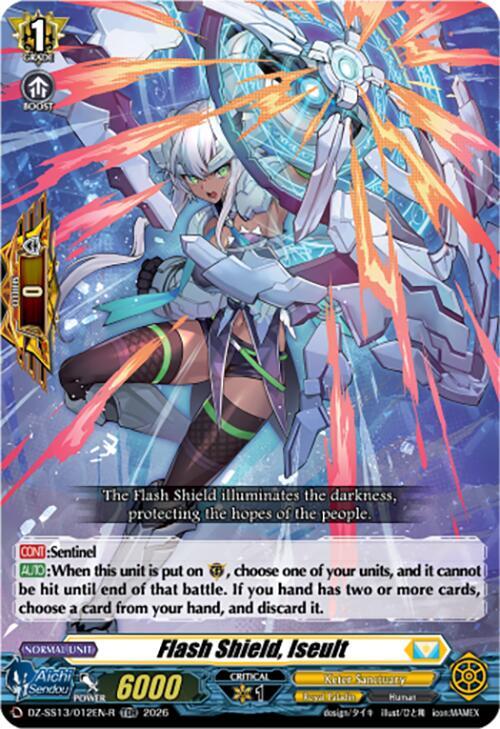 Flash Shield, Iseult — DZ-SS13/012EN-R — TDR — English