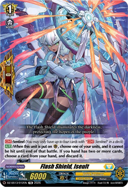 Flash Shield, Iseult — DZ-SS13/012EN — TD — English