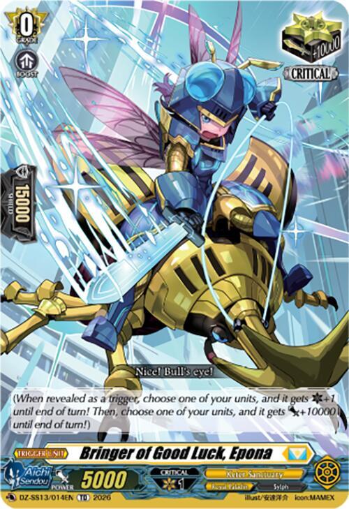Bringer of Good Luck, Epona — DZ-SS13/014EN — TD — English