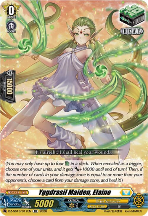 Yggdrasil Maiden, Elaine — DZ-SS13/017EN — TD — English