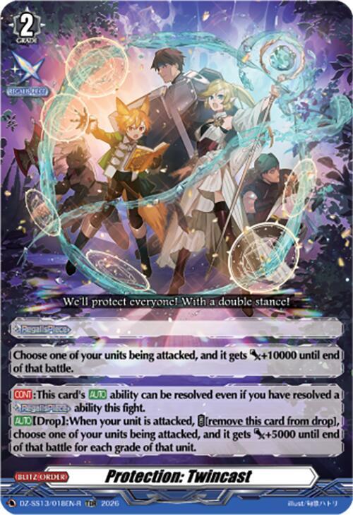 Protection: Twincast — DZ-SS13/018EN-R — TDR — English