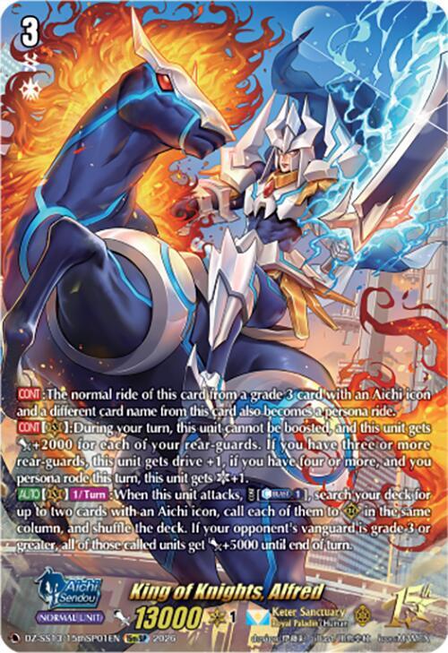 King of Knights, Alfred — DZ-SS13/15thSP01EN — 15thSP — English