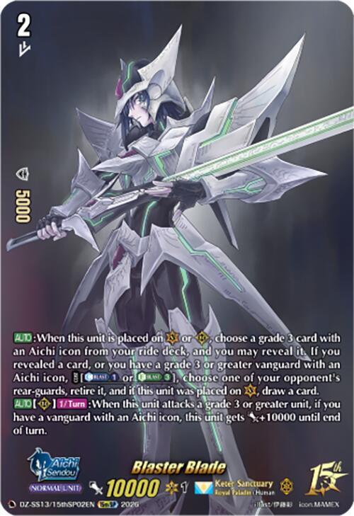 Blaster Blade — DZ-SS13/15thSP02EN — 15thSP — English