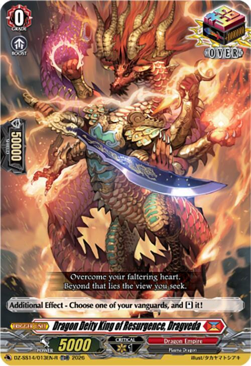 Dragon Deity King of Resurgence, Dragveda — DZ-SS14/013EN-R — TDR — English
