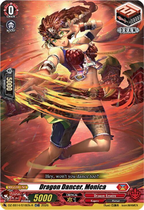 Dragon Dancer, Monica — DZ-SS14/016EN-R — TDR — English