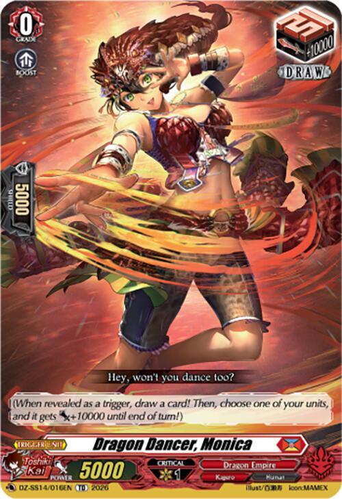 Dragon Dancer, Monica — DZ-SS14/016EN — TD — English