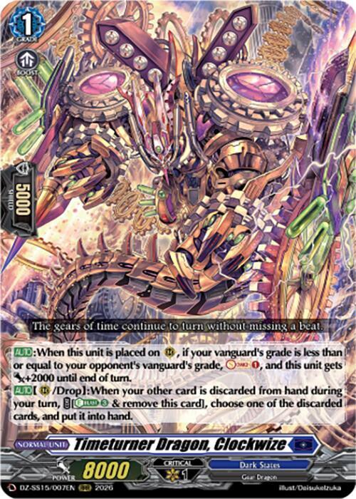 Timeturner Dragon, Clockwize — DZ-SS15/007EN — RRR — English