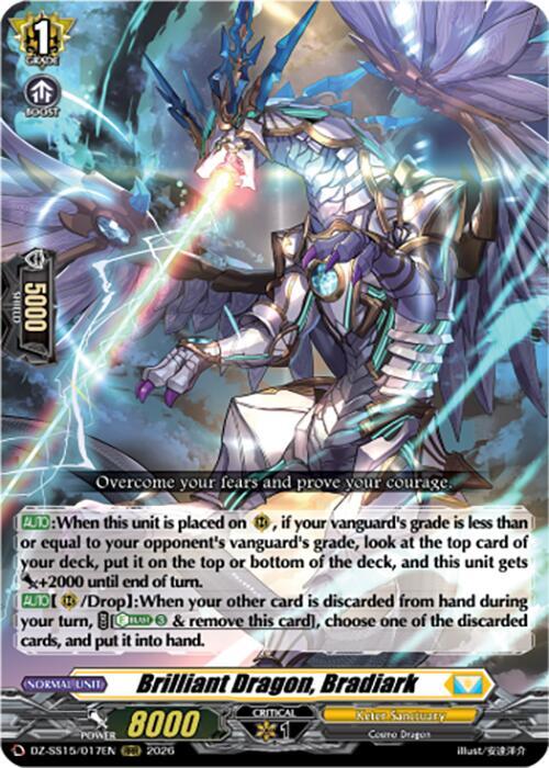 Brilliant Dragon, Bradiark — DZ-SS15/017EN — RRR — English