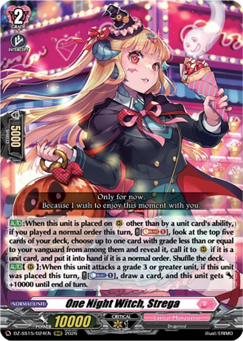 One Night Witch, Strega — DZ-SS15/024EN — RRR — English