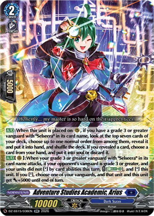 Adventure Studies Academic, Arius — DZ-SS15/036EN — RR — English