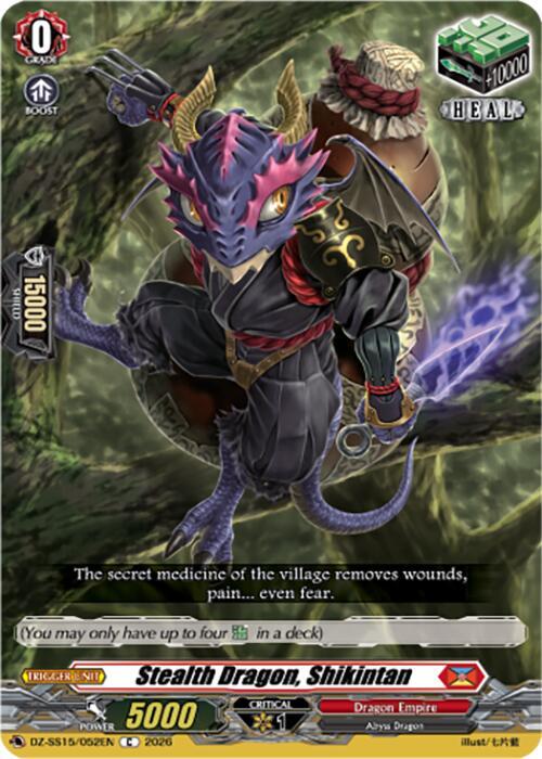 Stealth Dragon, Shikintan — DZ-SS15/052EN — C — English