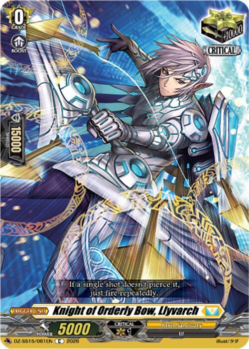 Knight of Orderly Bow, Llyvarch — DZ-SS15/061EN — C — English