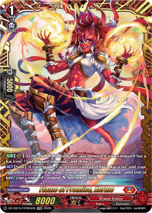Flame of Promise, Aermo — DZ-SS15/FFR04EN — FFR — English
