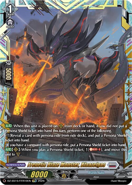 Frenetic Blaze Monster, Blaazelgas — DZ-SS15/FFR10EN — FFR — English