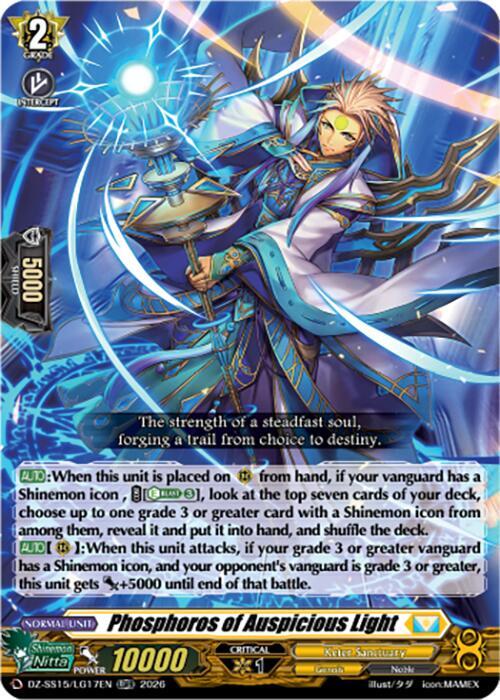 Phosphoros of Auspicious Light — DZ-SS15/LG17EN — LGRR — English